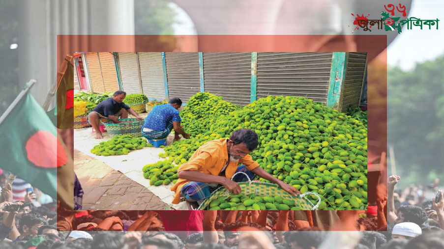 জালানি তেল বৃদ্ধির প্রভাব পরেছে নরসিংদীর পাইকারী সবজির বাজারগুলোতে।